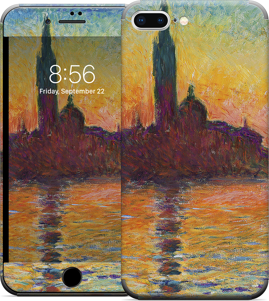 Sunset in Venice iPhone Skin