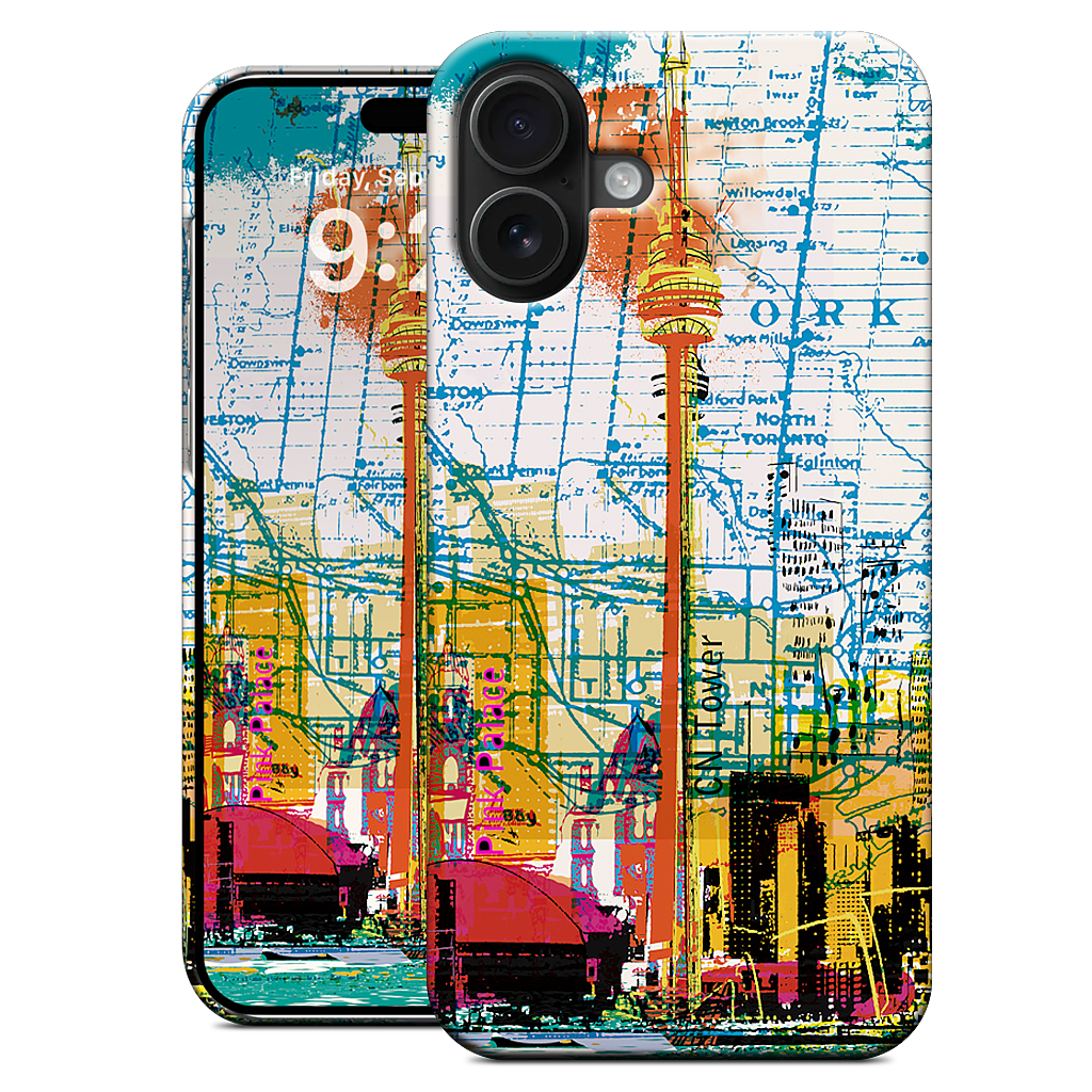 Toronto Skyline iPhone Case