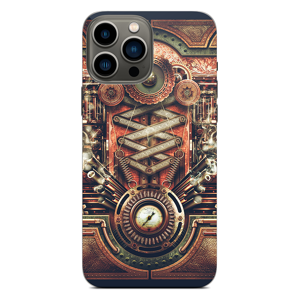 Steampunk Motherboard iPhone Skin