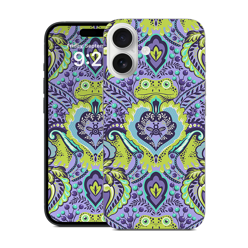 Frog Prince Orchid iPhone Skin