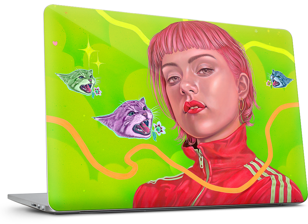 Kleo's Kittens MacBook Skin