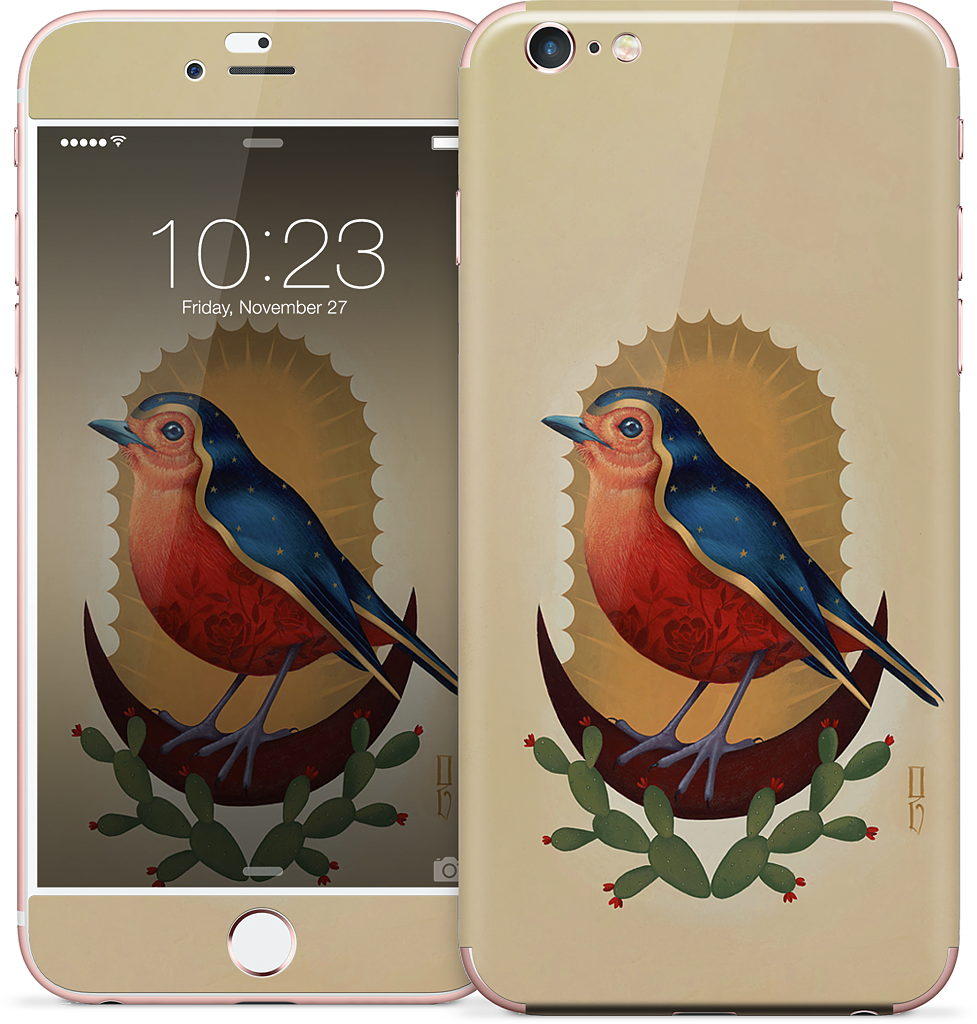 Pajaro de Guadalupe iPhone Skin