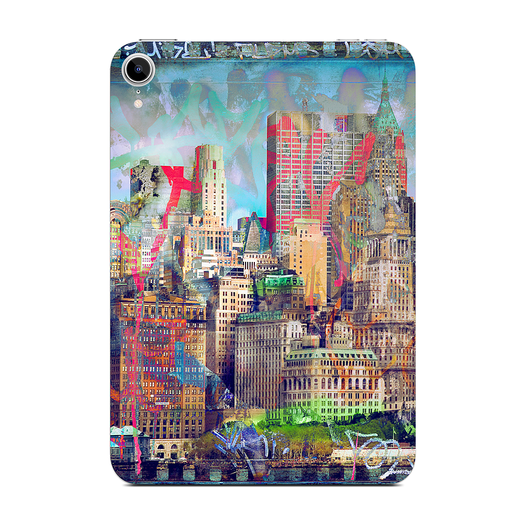 Graffiti Skyline iPad Skin