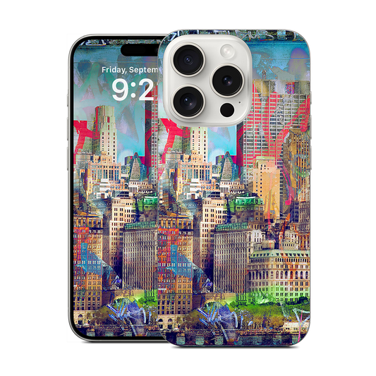 Graffiti Skyline iPhone Skin