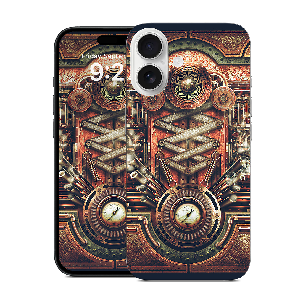 Steampunk Motherboard iPhone Skin