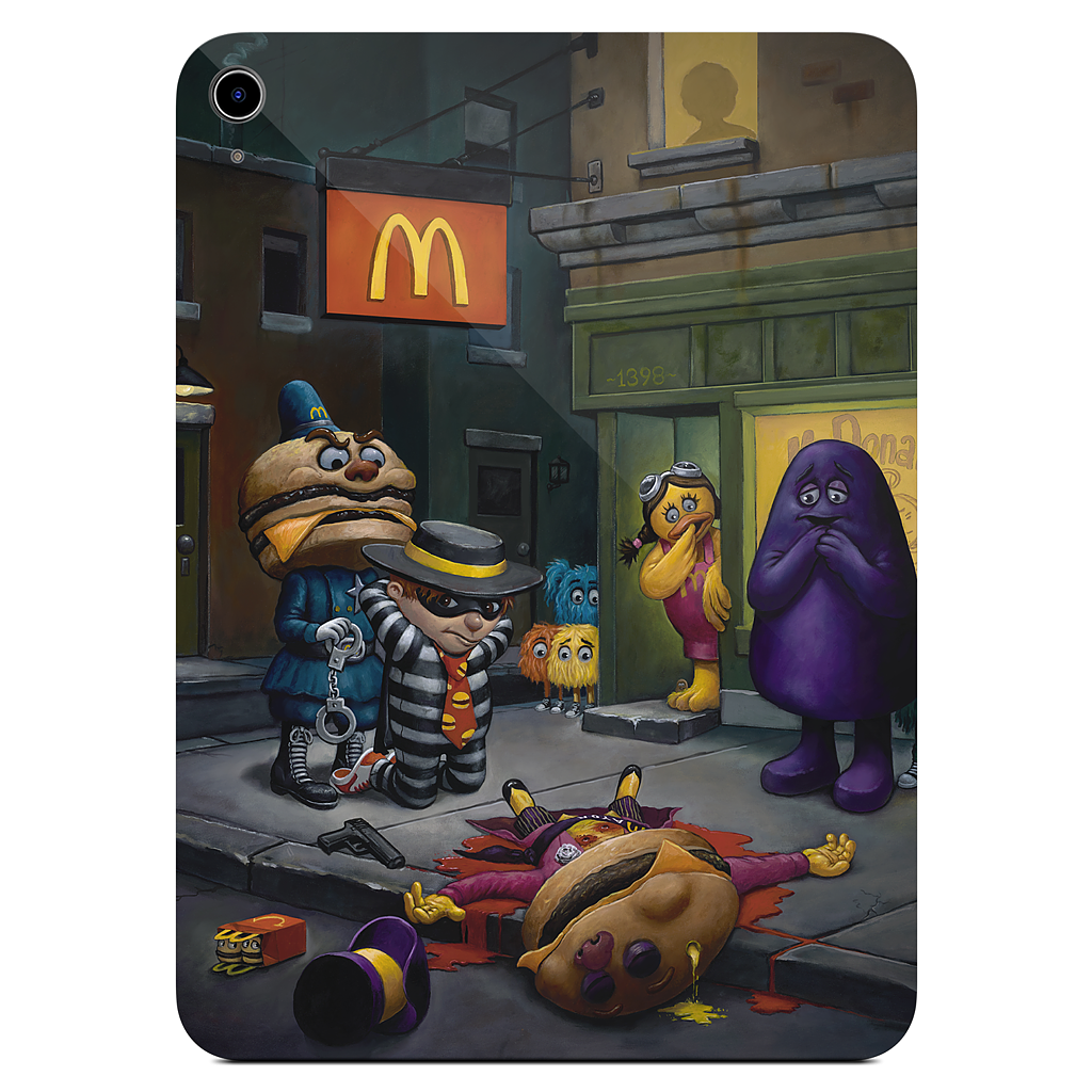 McCheese Gets Greased iPad Skin