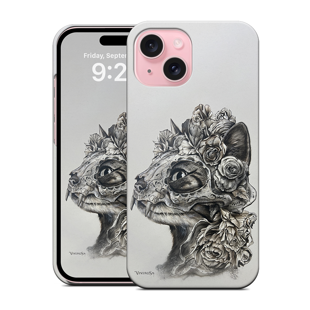 Muerte Cat iPhone Case