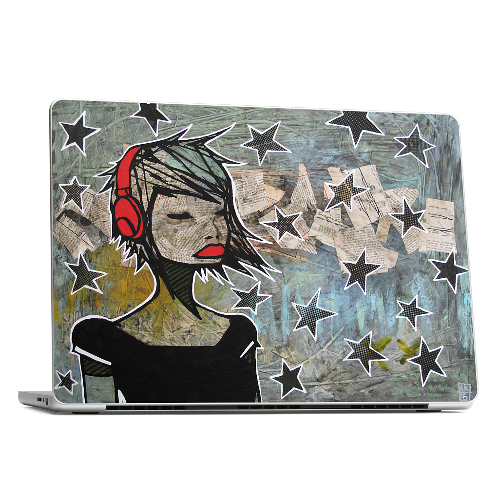 Night Music MacBook Skin