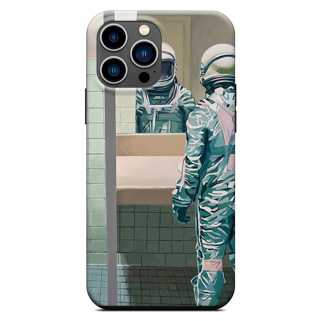 Men's Room iPhone Case