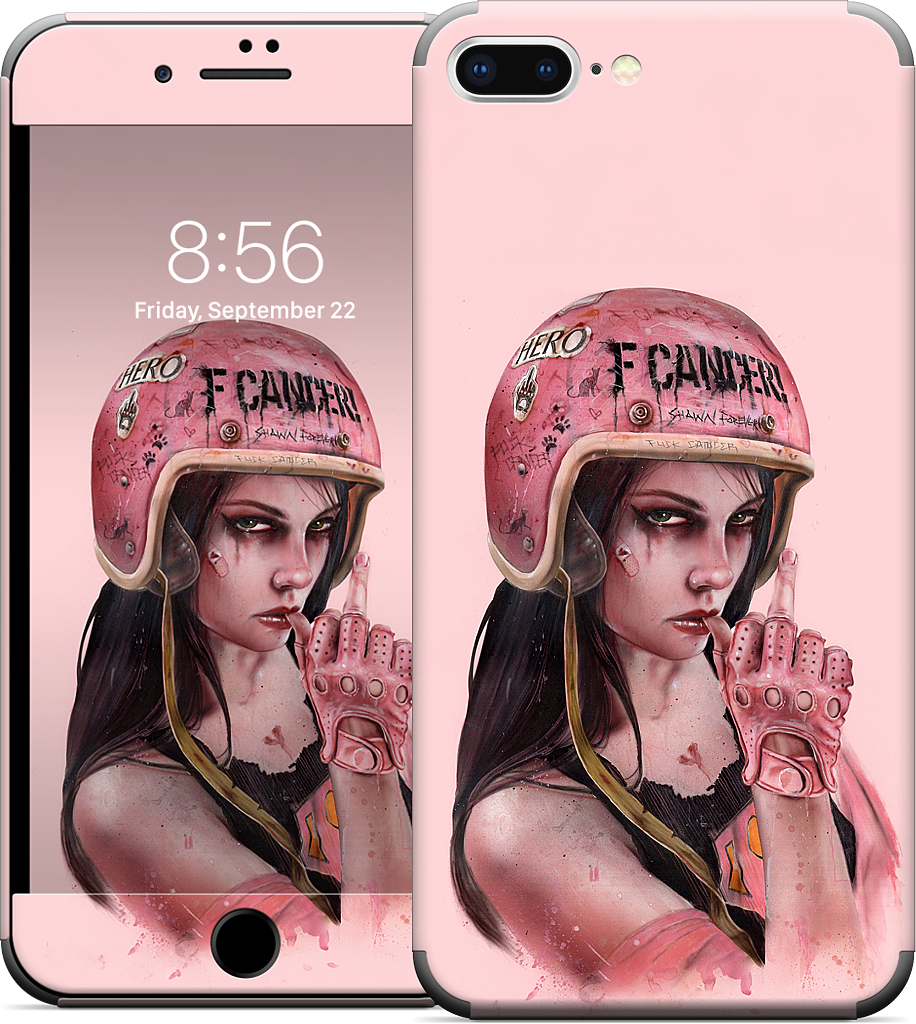 F Cancer iPhone Skin