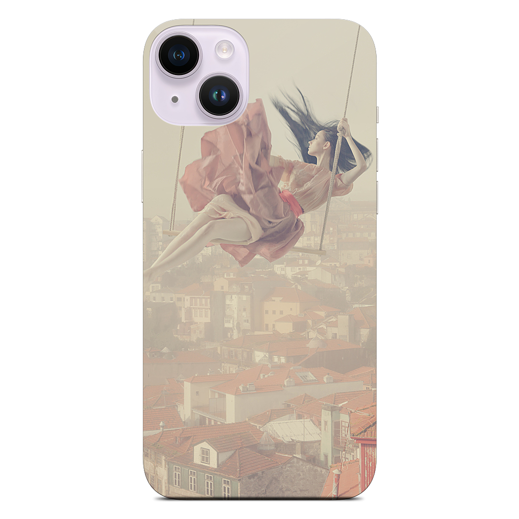 Swinging Over Oporto iPhone Skin