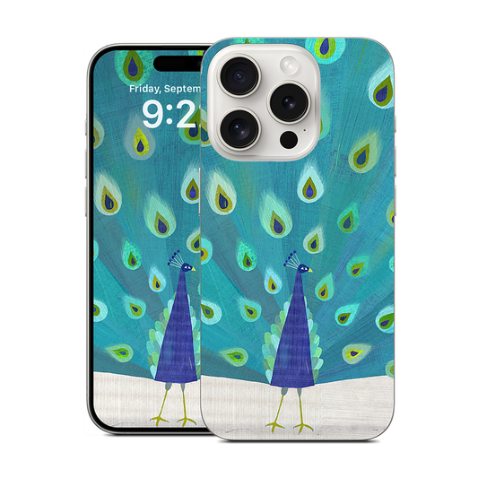 Patterned Peacock iPhone Skin