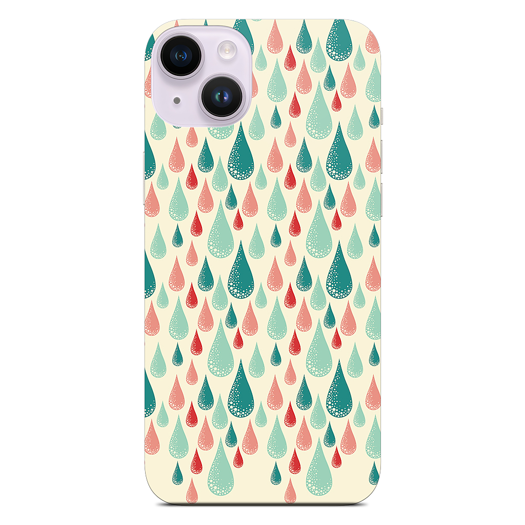 Rain Drops iPhone Skin