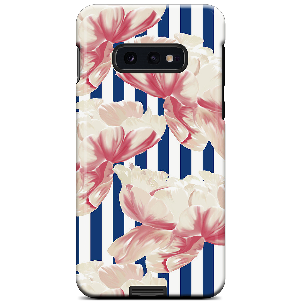 Stripe Floral Samsung Case