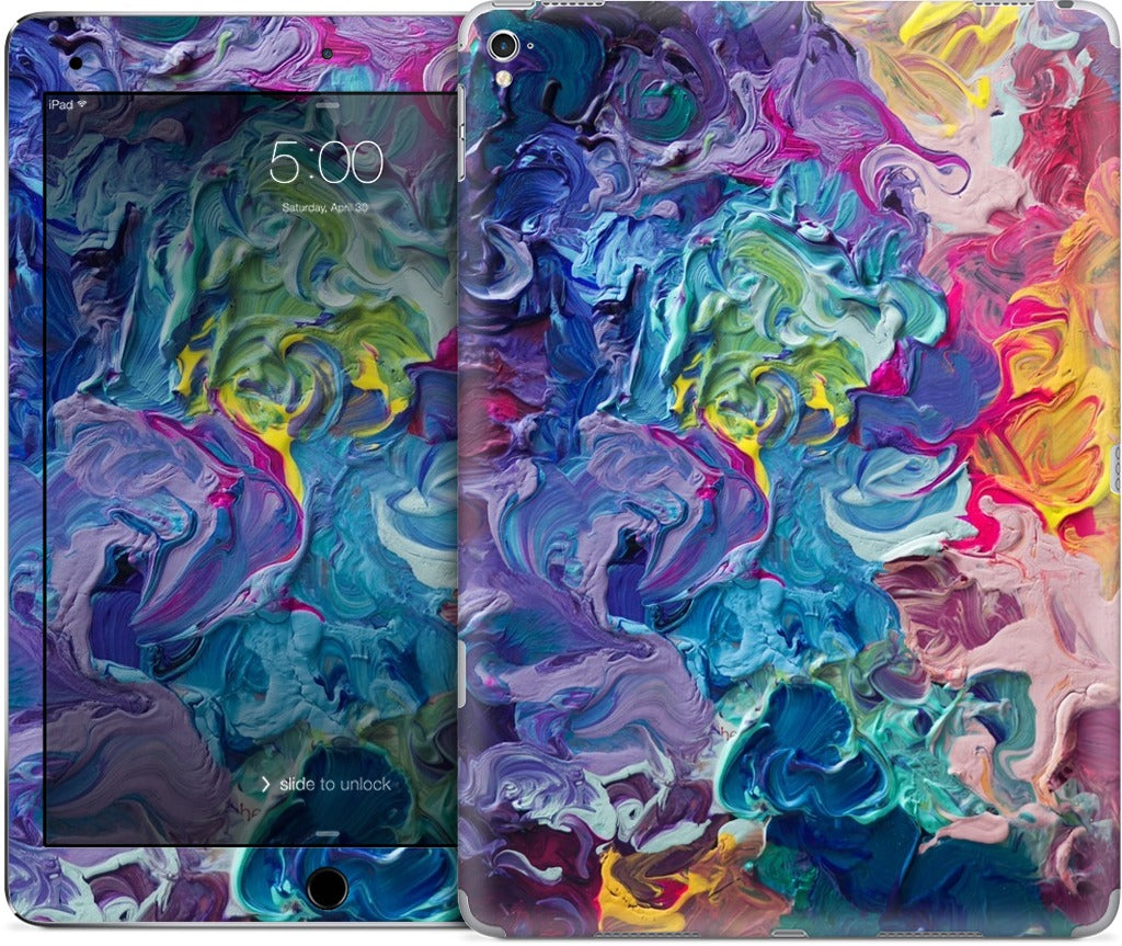 Rainbow Flow Abstract iPad Skin