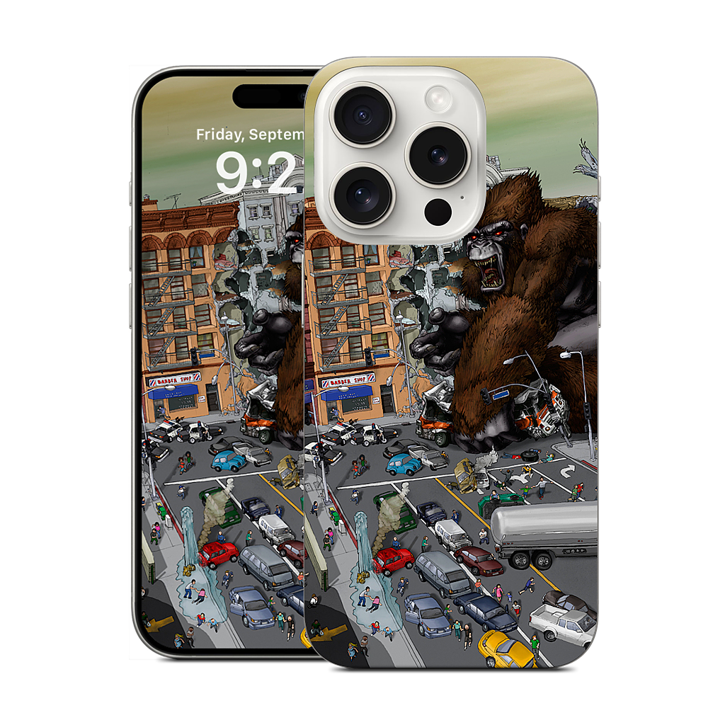 War Of The Monsters iPhone Skin