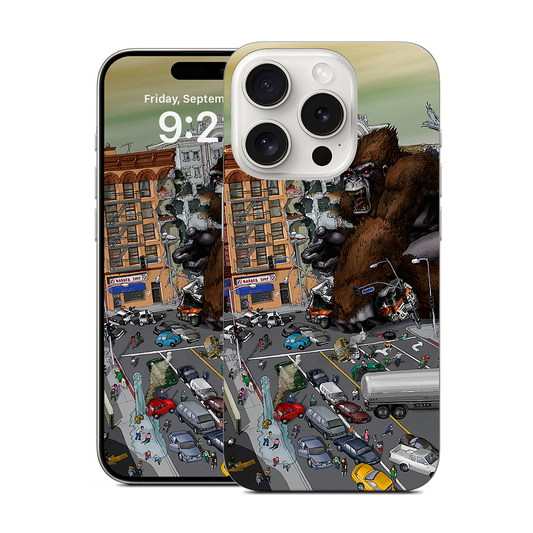 War Of The Monsters iPhone Skin