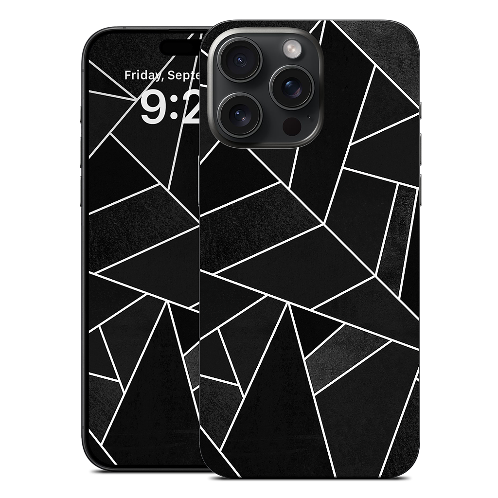 Black Stone iPhone Skin