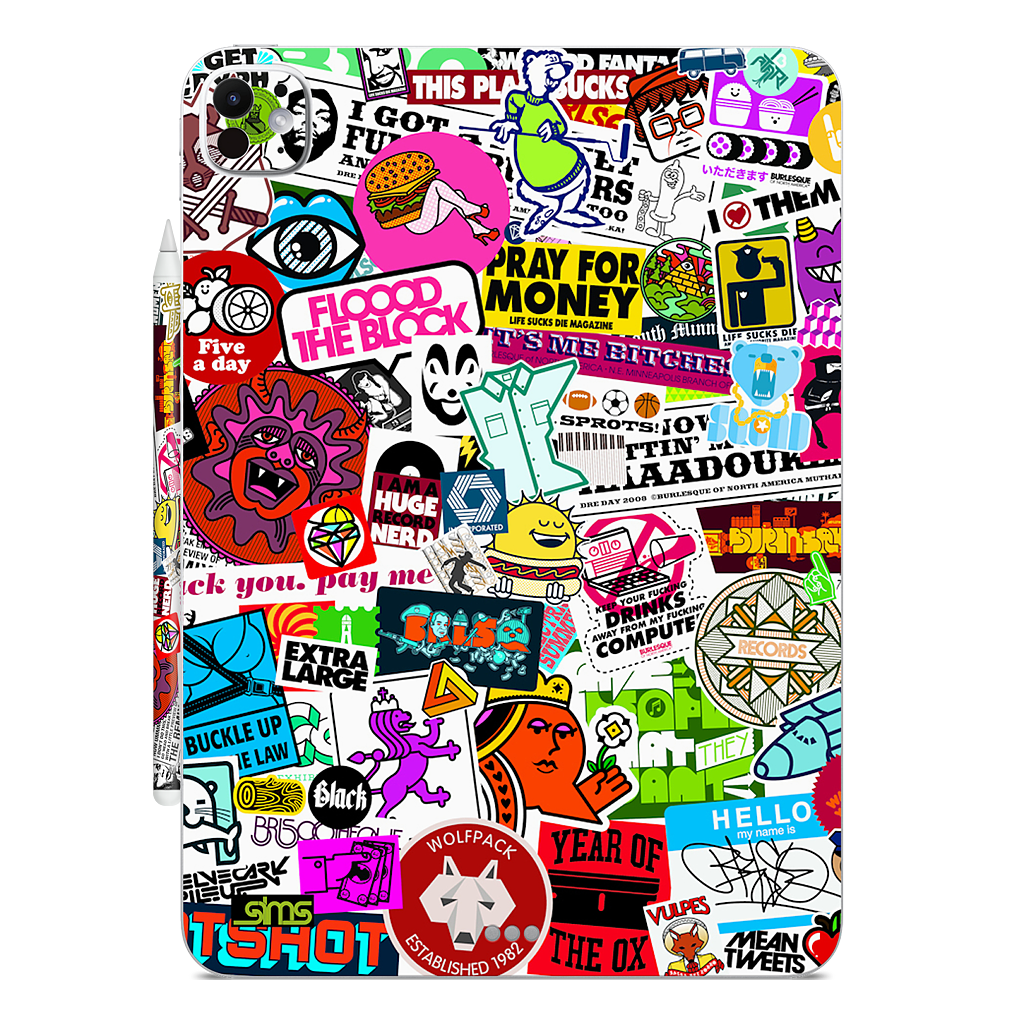 Too Much Everything iPad Skin