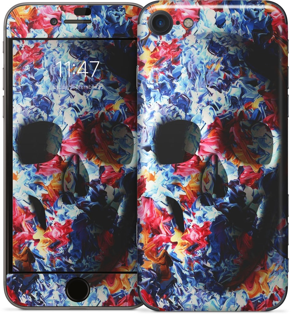 Skull - Light Version (Feat. Marta Macedo) iPhone Skin