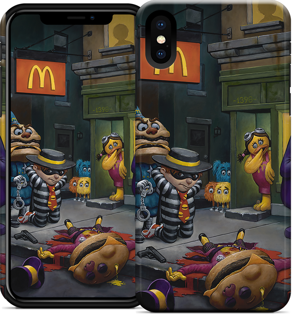 McCheese Gets Greased iPhone Case