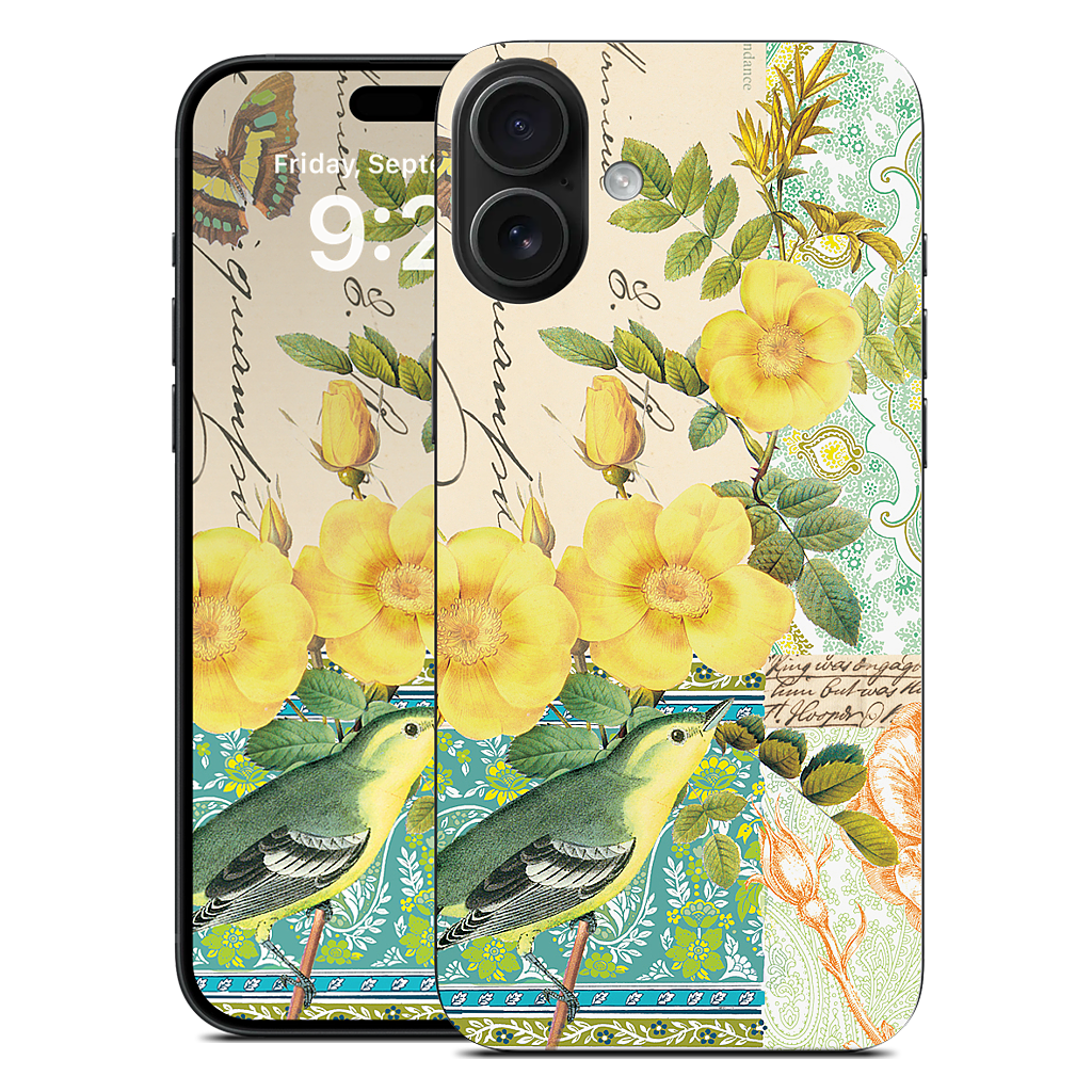 Yellow Bird iPhone Skin