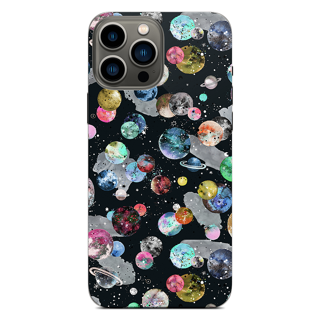 Cosmic Collage iPhone Skin