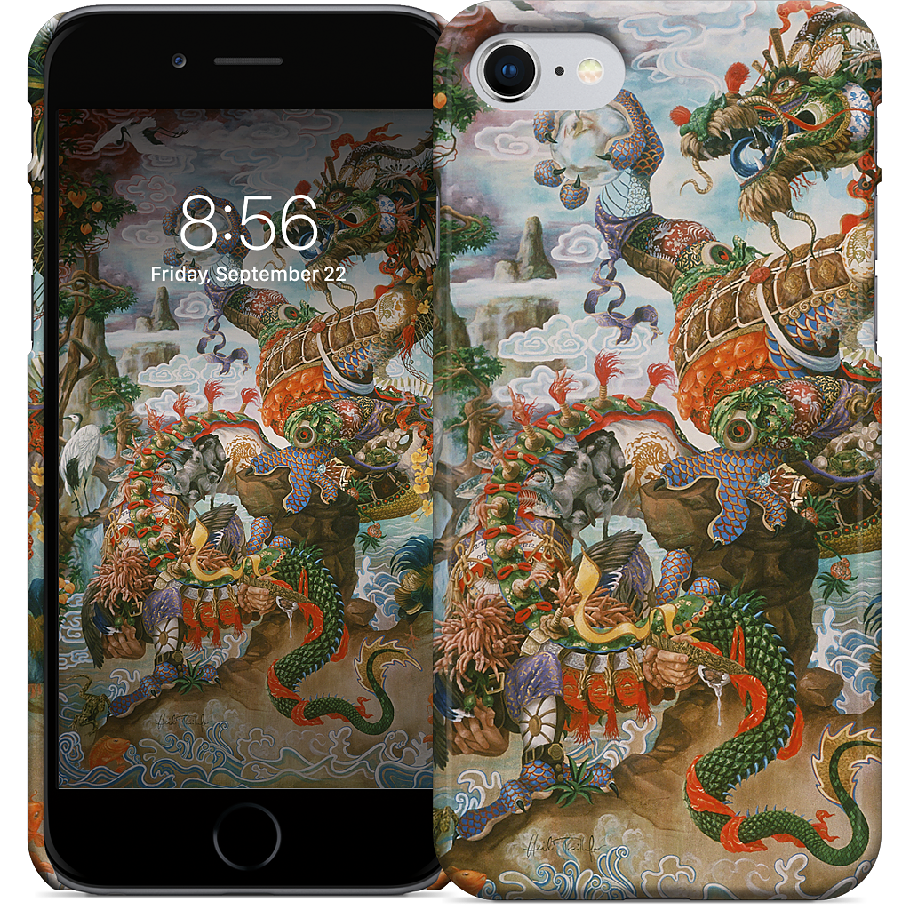 Brewing The Yangze iPhone Case