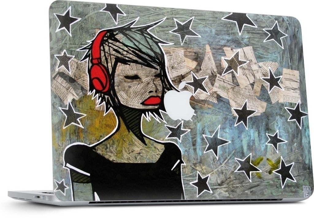 Night Music MacBook Skin