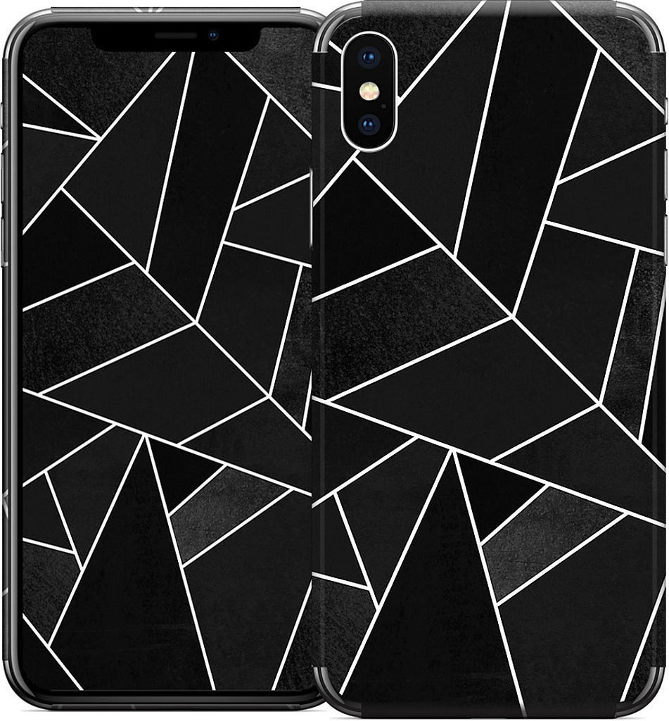 Black Stone iPhone Skin