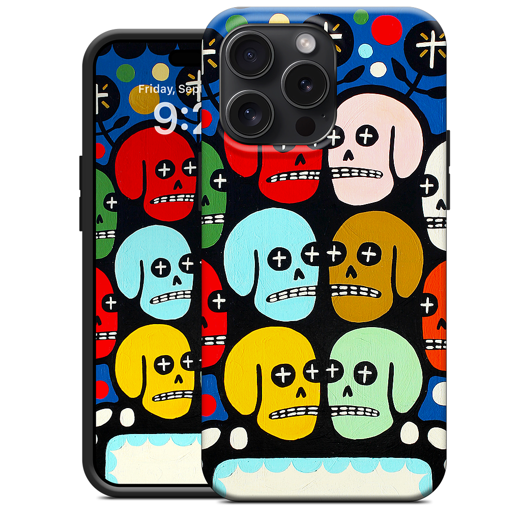 The Many Colors Of Death iPhone Case