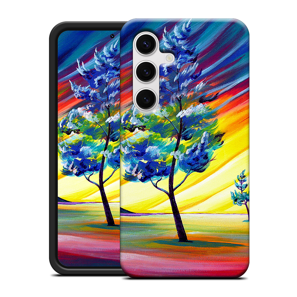 Thick Frost Sunset Glow Samsung Case