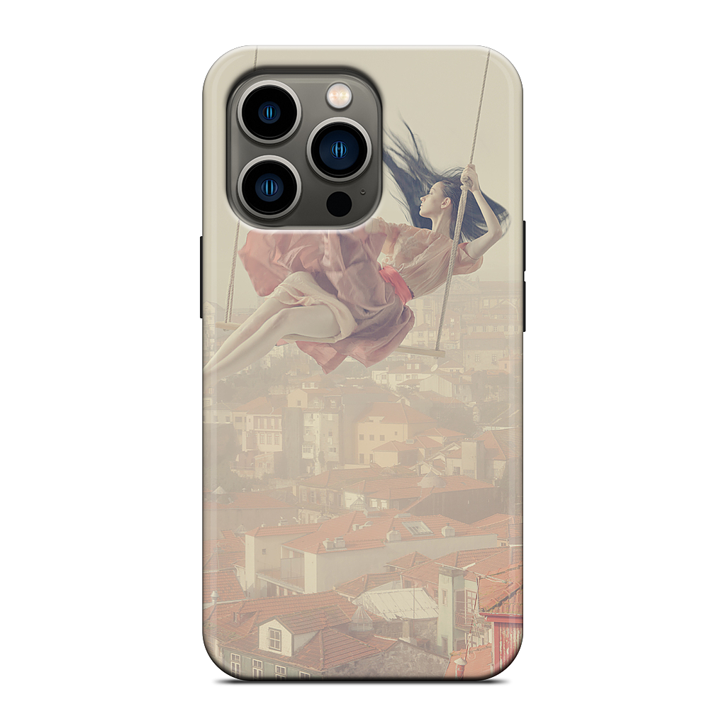 Swinging Over Oporto iPhone Case