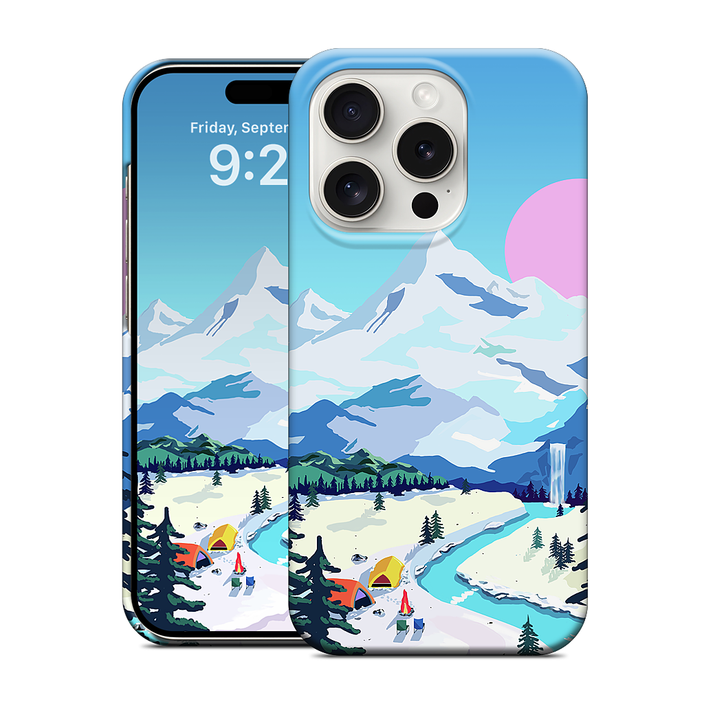 Mountains iPhone Case