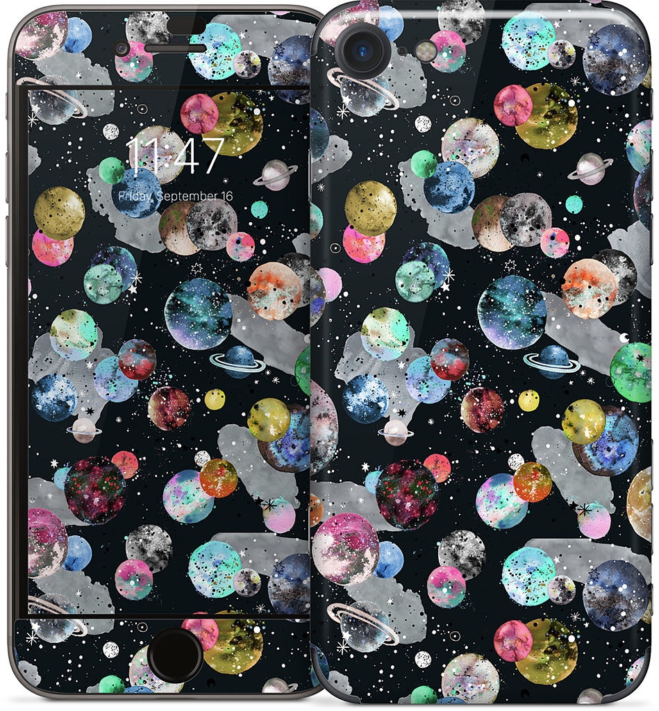 Cosmic Collage iPhone Skin