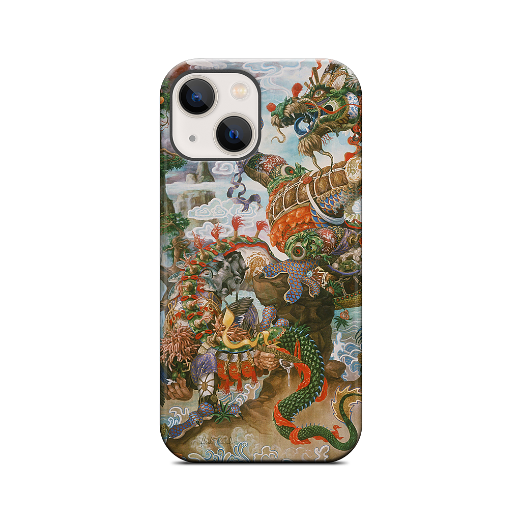 Brewing The Yangze iPhone Case