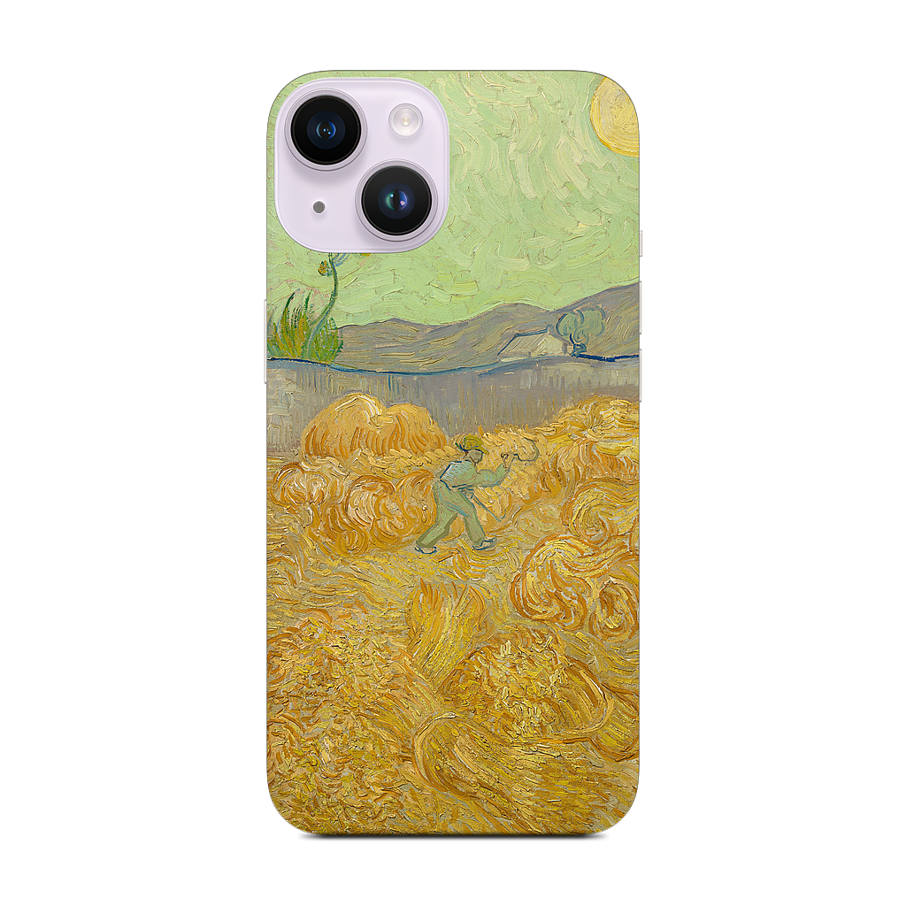 Wheatfield with a Reaper iPhone Skin