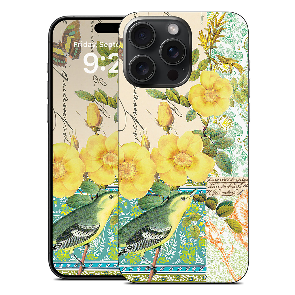 Yellow Bird iPhone Skin