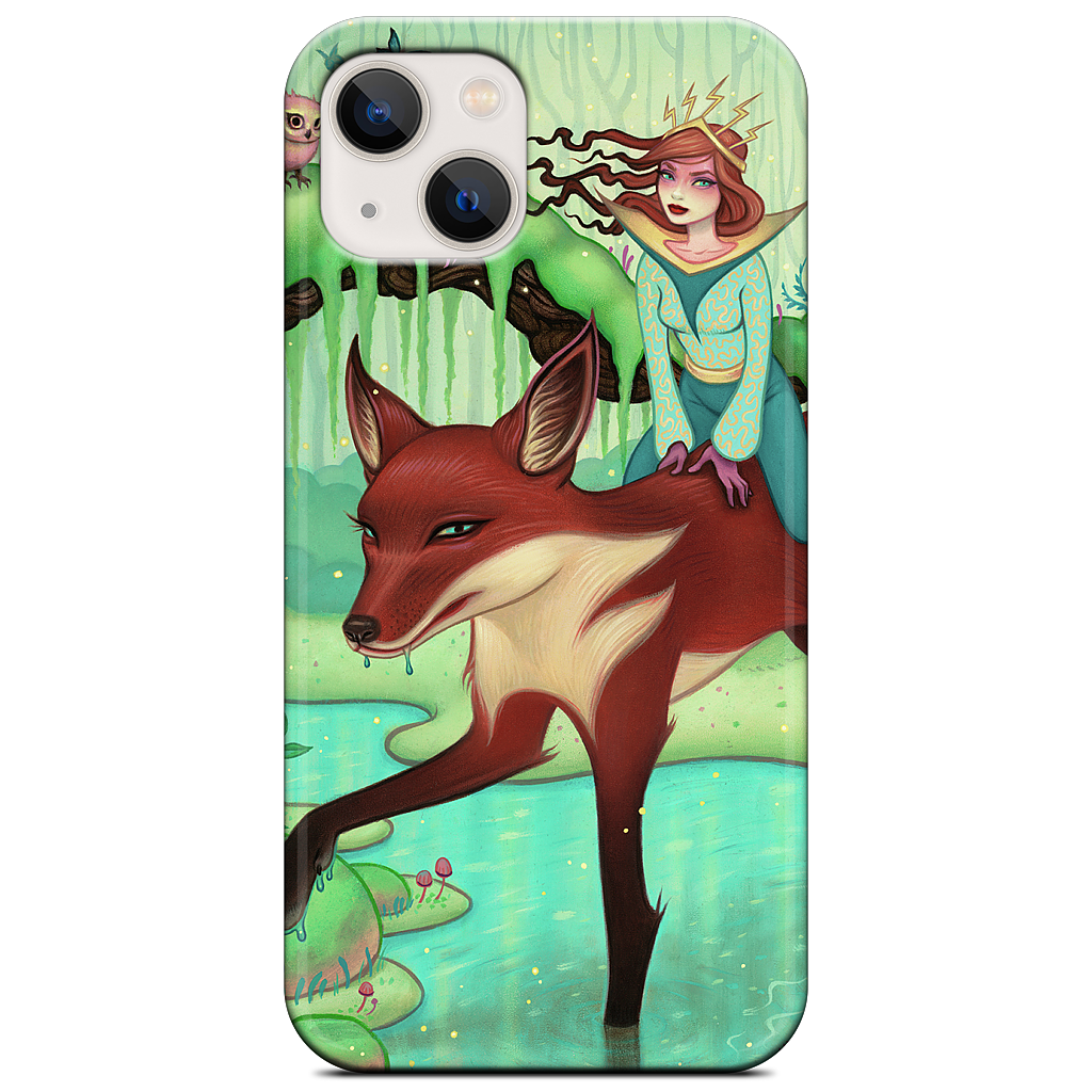 The Fox's Respite iPhone Case