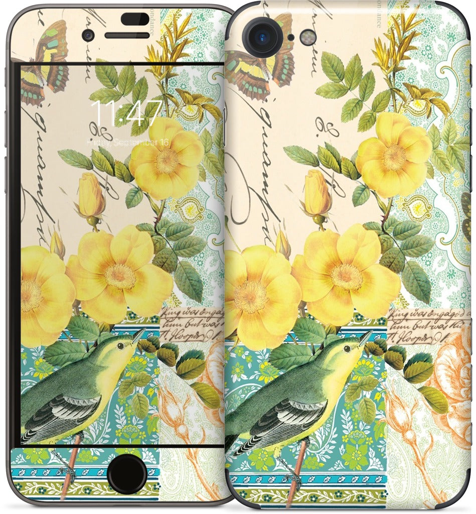 Yellow Bird iPhone Skin