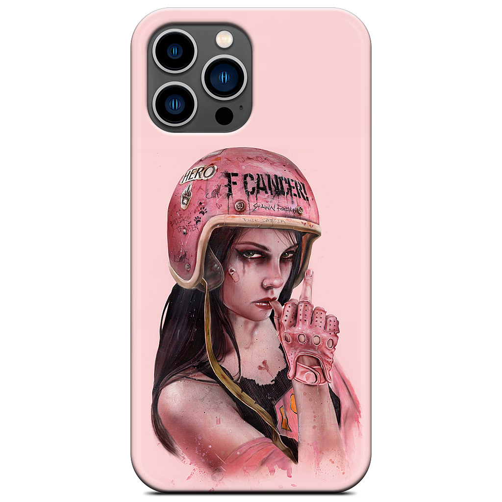 F Cancer iPhone Case