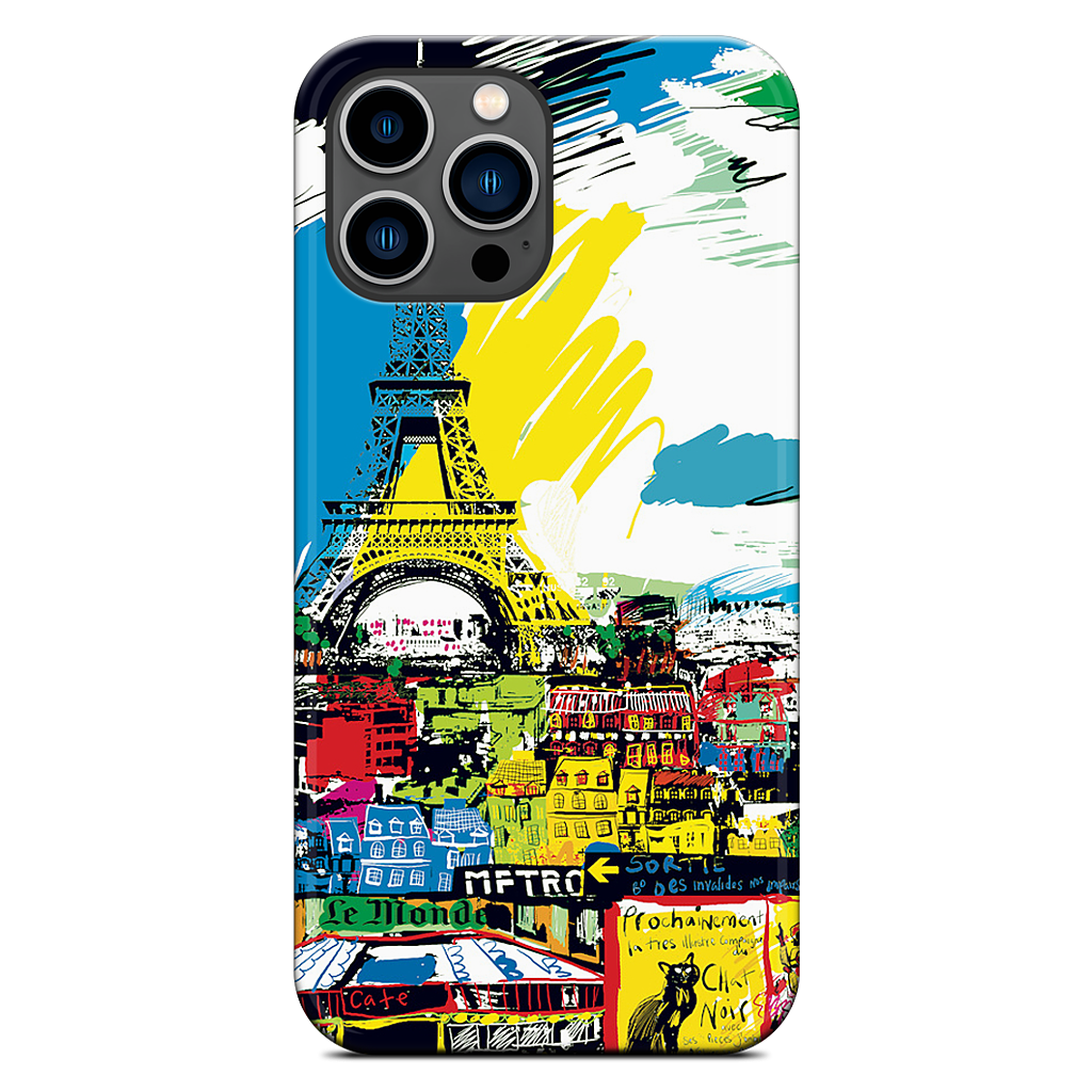 Paris Skyline iPhone Case