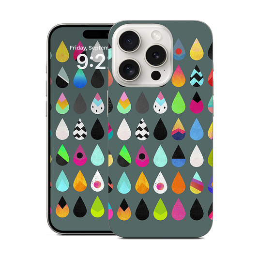 Colorful Rain iPhone Skin