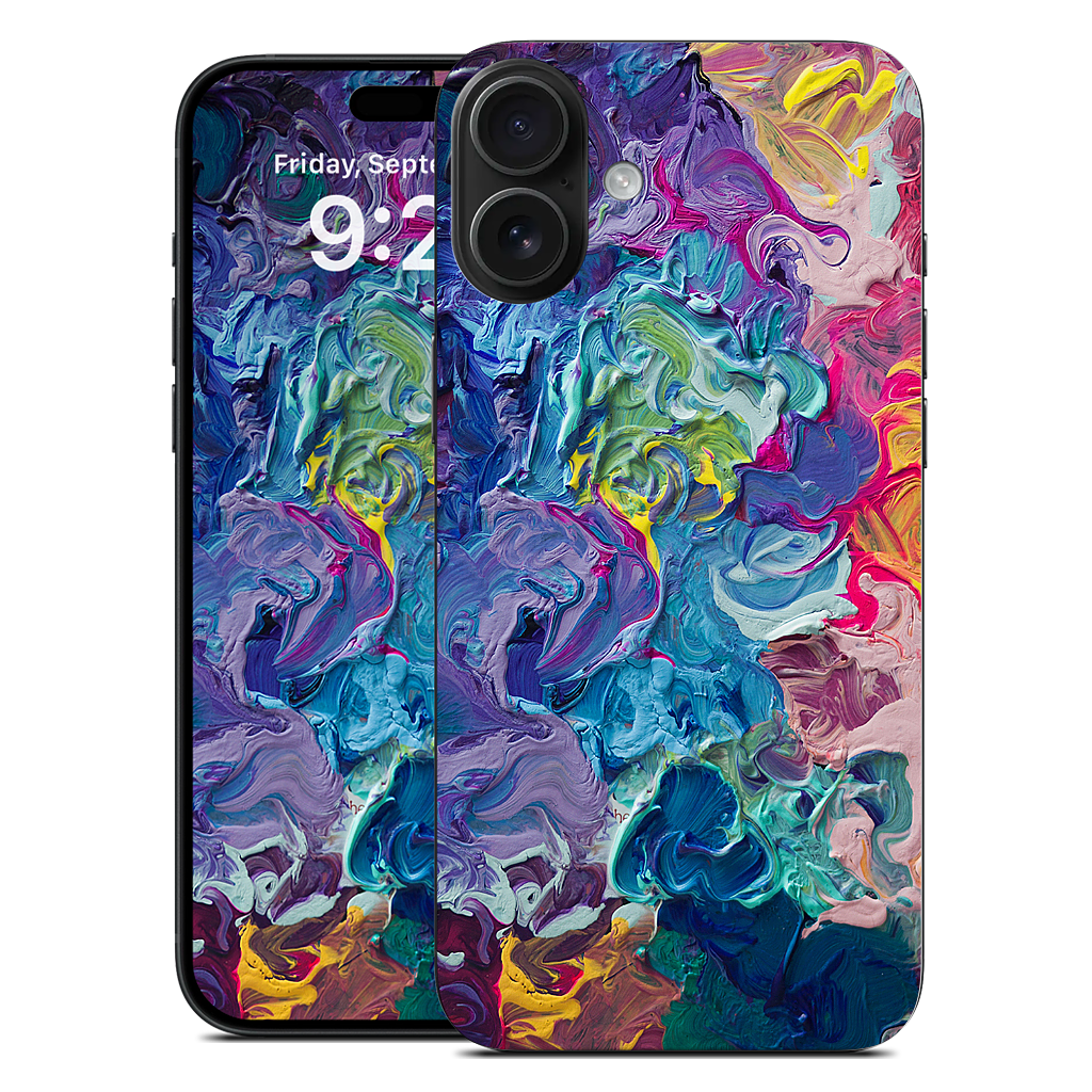 Rainbow Flow Abstract iPhone Skin