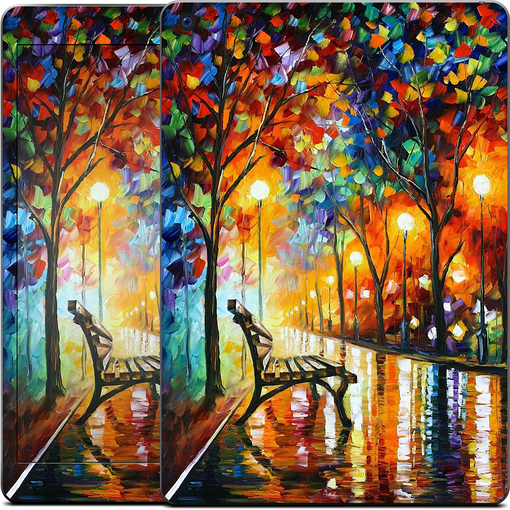 THE LONELINESS OF AUTUMN by Leonid Afremov iPad Skin