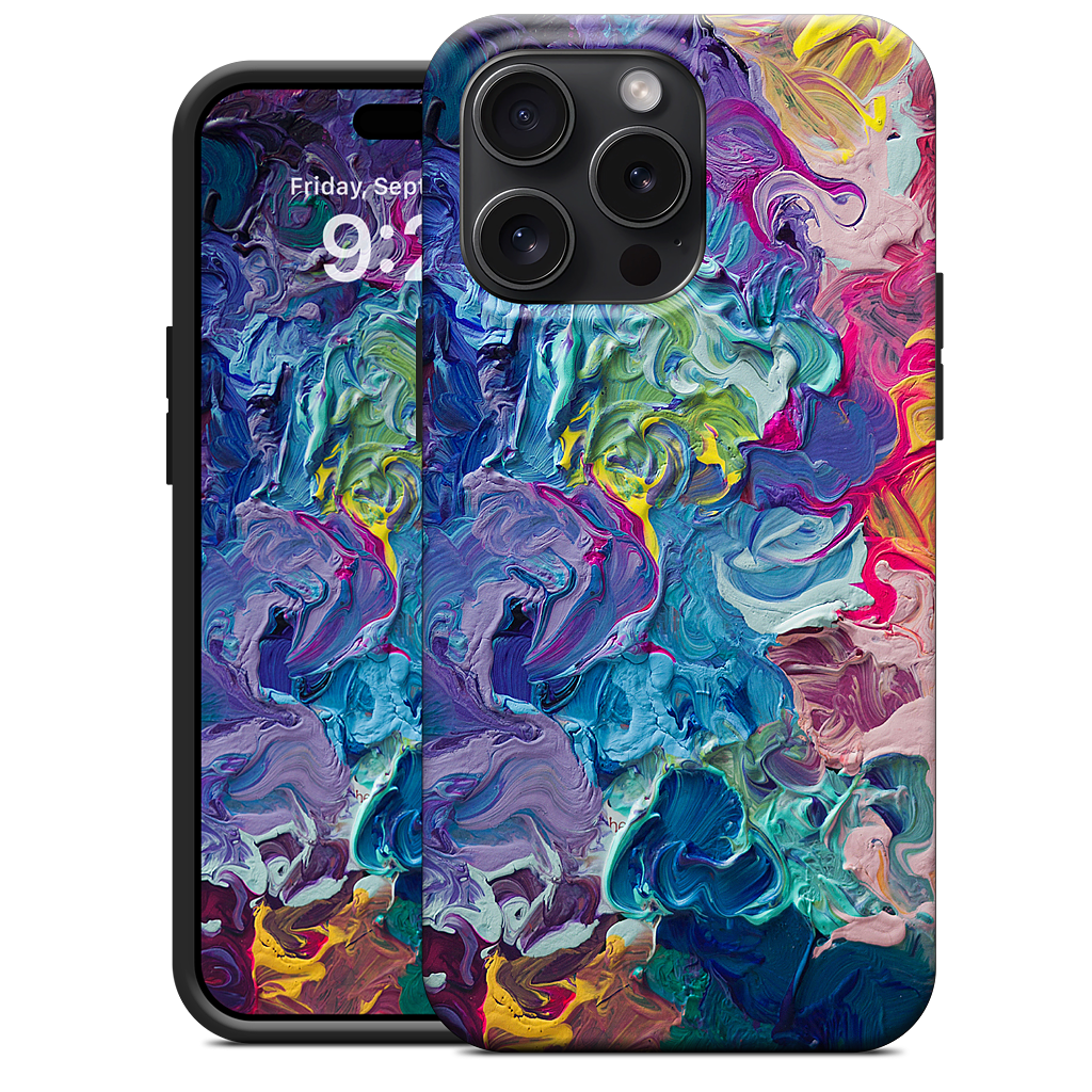 Rainbow Flow Abstract iPhone Case