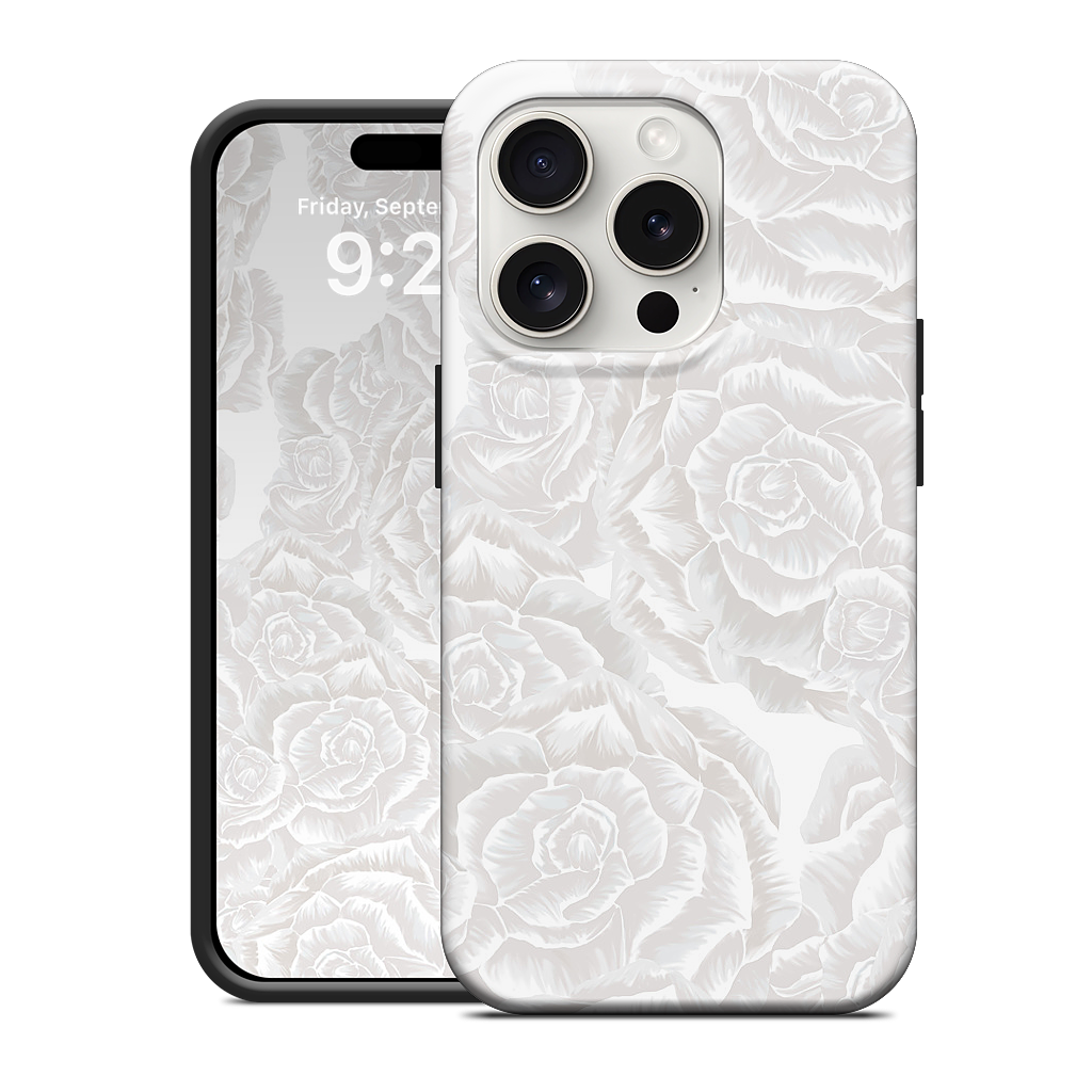 White Rose iPhone Case