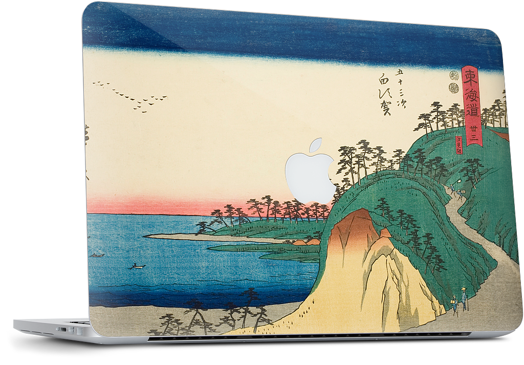 Shirasuka Shiomi Slope MacBook Skin