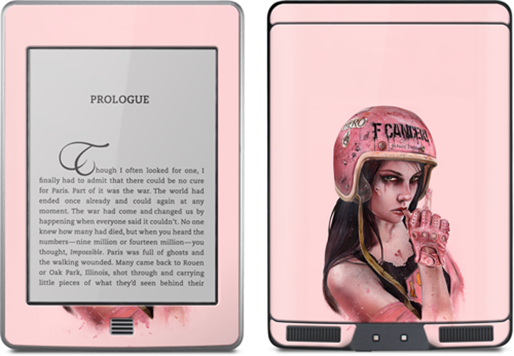 F Cancer Kindle Skin