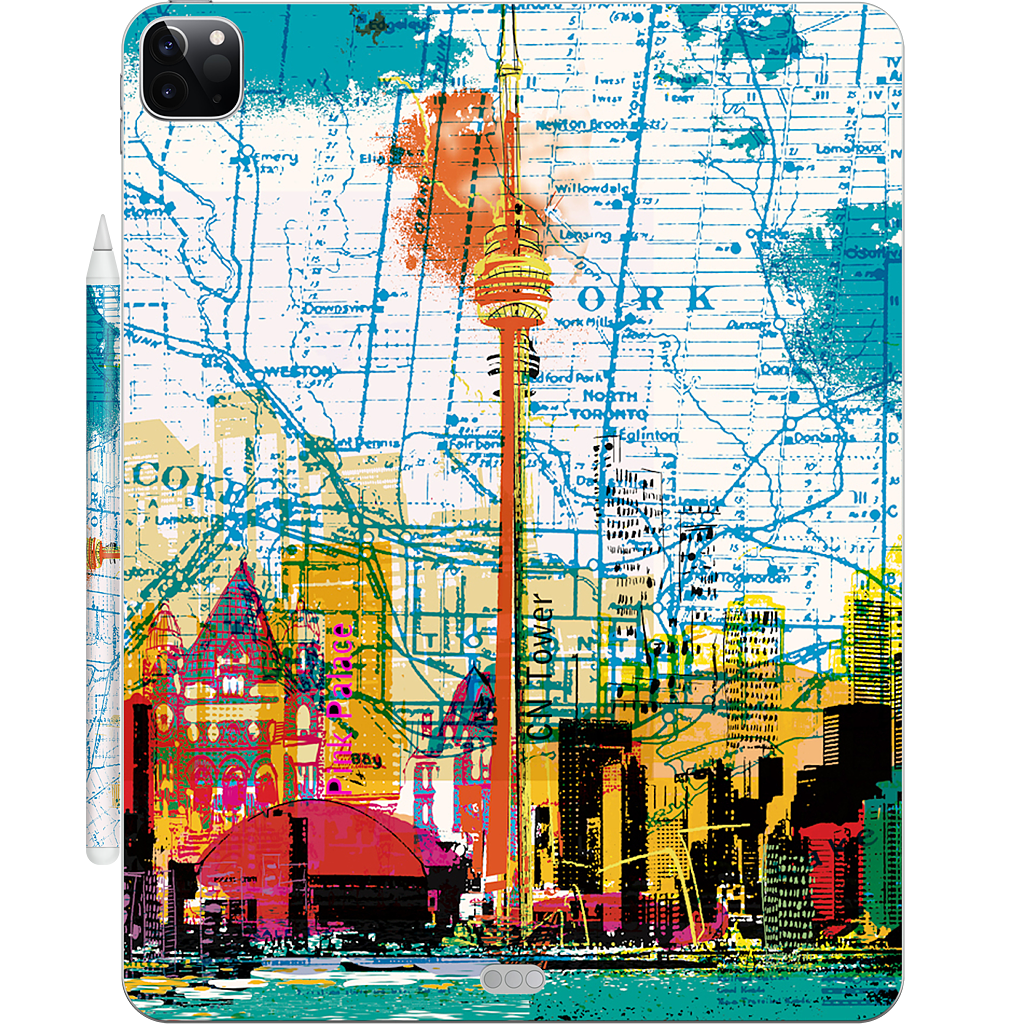 Toronto Skyline iPad Skin